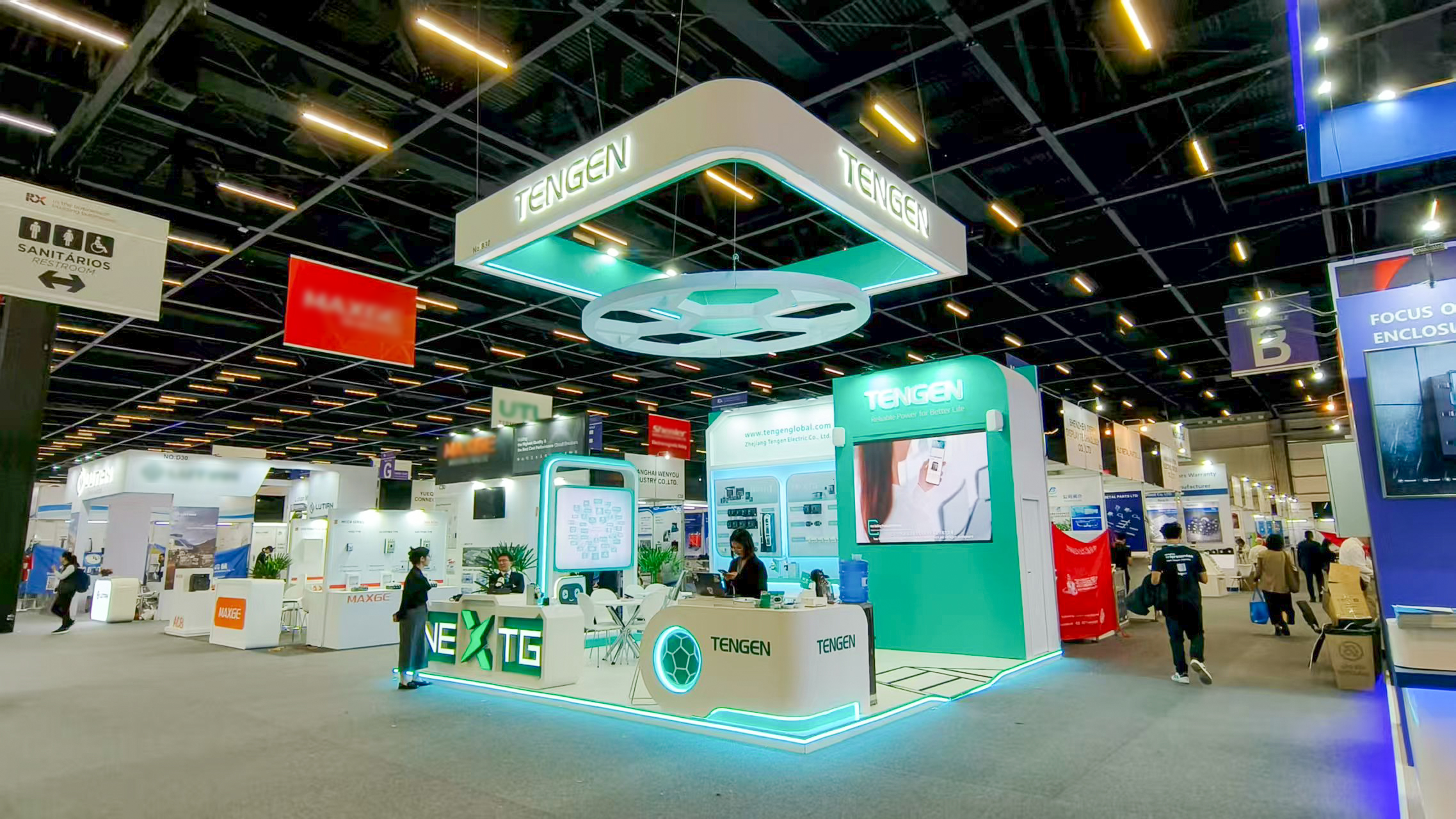 闪耀拉美丨凯发k8国际首页登录亮相FIEE巴西国际电力展